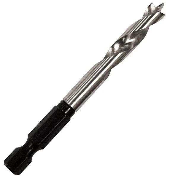 Shelf Pin Drill Bit With Stop Collar For Kreg Shelf Pin Jig - Size:1/4"